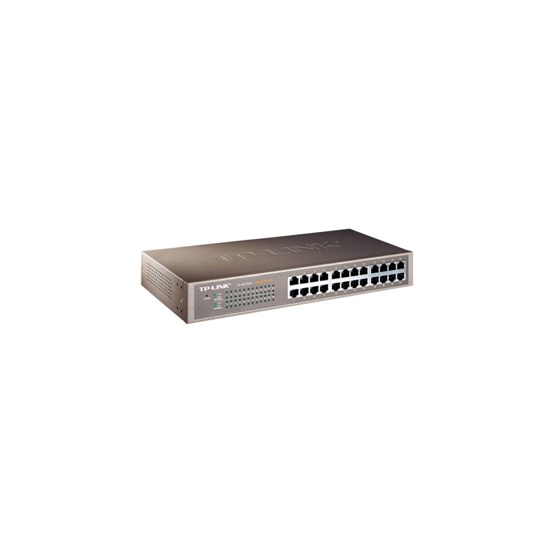 SWITCH 24 PORTE RJ45 LAN ETHERNET CAVO DI RETE TP-LINK TL-SG1024D Gigabit  Rack