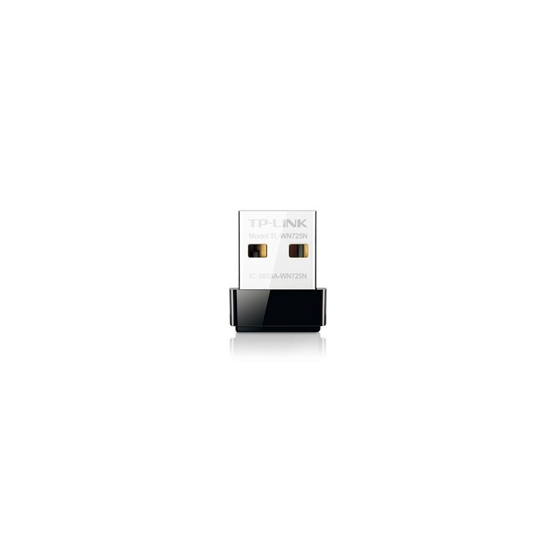 ADATTATORE NANO WIRELESS TP-LINK TL-WN725N - 150M USB 2.4GHZ